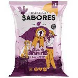 Imagen de CHIP BATATITAS NUESTROS SABORES 80G