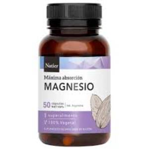 Imagen de NATIER  MAGNESIO CITRATO 50 CAPSULAS 