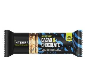 Imagen de GALLETITAS INTEGRALES INTEGRA CACAO CHOCOLATE 200GR