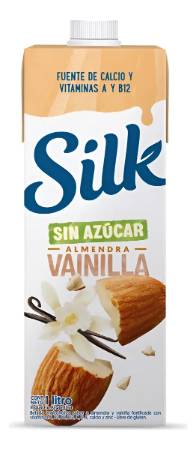 Imagen de LECHE ALMENDRAS SIN AZUCAR SABOR VAINILLA SILK 1L