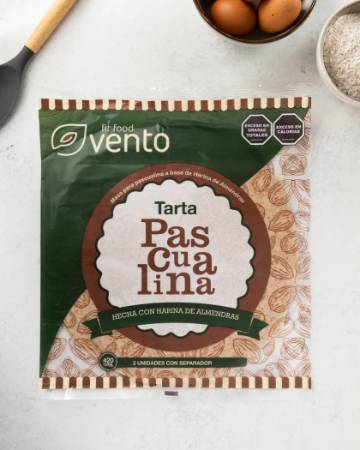 Imagen de MASA PASCUALINA DE ALMENDRAS VENTO FIT X2U