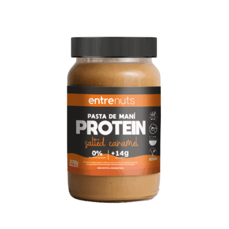 Imagen de PASTA DE MANI PROTEIN SALTED CARAMEL 370GR ENTRENUTS