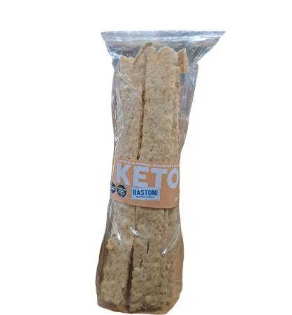 Imagen de GRISINES BASTONI CHEESE KETO CON SESAMO 100GR