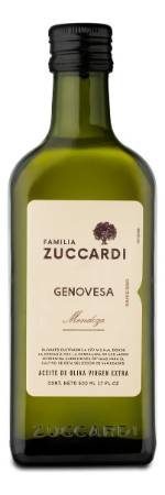 Imagen de ACEITE DE OLIVA ZUCCARDI VARIEDAD GENOVESA 500ML