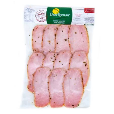 Imagen de LOMO COCIDO CON HIERBAS FETEADO DON RAMON 100GR 