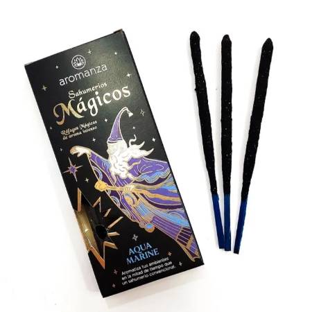 Imagen de SAHUMERIOS MAGICOS AQUA MARINE 10U AROMANZA 