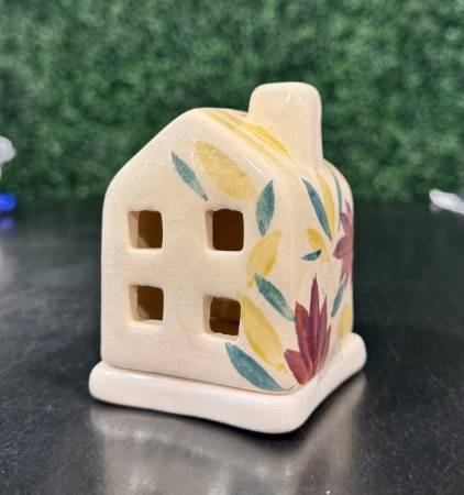 Imagen de PORTA SAHUMERIOS CASITA CERAMICO CHICO