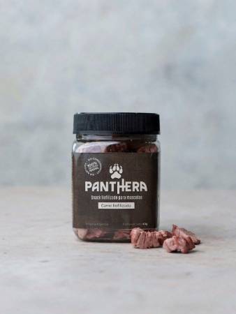 SNACK PARA MASCOTAS LIOFILIZADO PANTHERA SABOR CARNE  40GR - Oliva Mercado Natural