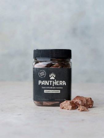 SNACK PARA MASCOTAS LIOFILIZADO PANTHERA SABOR HIGADO 40GR - Oliva Mercado Natural