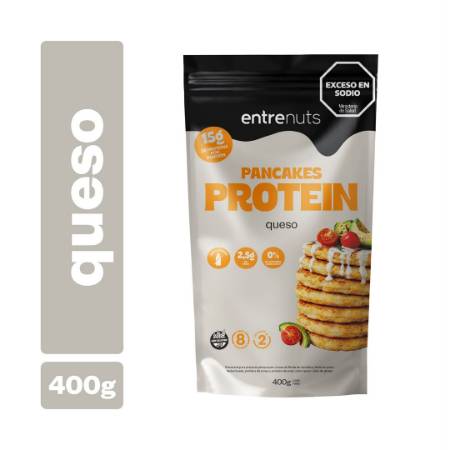 Imagen de PREMEZCLA PANCAKES PROTEIN ENTRENUTS QUESO 400GR