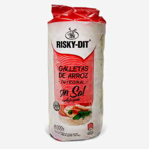 Imagen de GALLETA ARROZ RISKY DIT SIN SAL