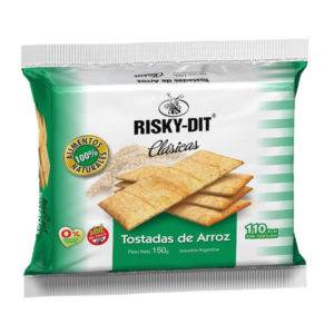Imagen de TOSTADAS ARROZ  RISKY DIT CLASICAS