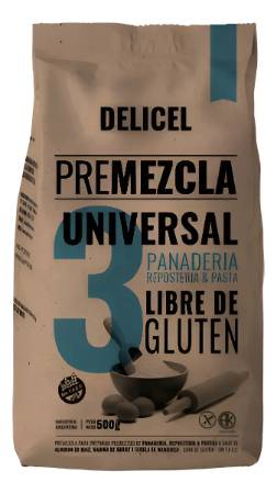 Imagen de PREMEZCLA UNIVERSAL DELICEL 500GR