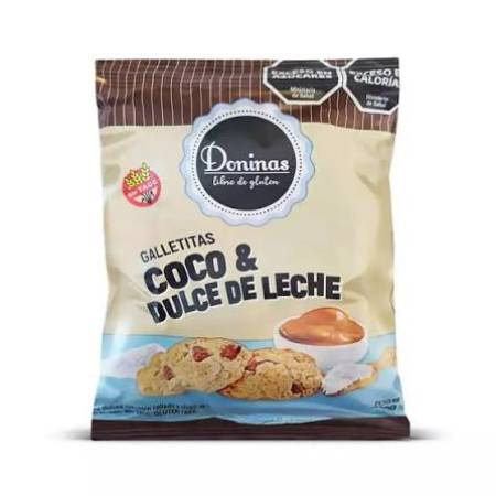 Imagen de GALLETITAS SIN TACC DONINAS DDL Y COCO