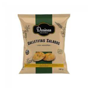 Imagen de GALLETITAS SIN TACC DONINAS SALADAS CON SEMILLAS