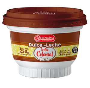 Imagen de DULCE DE LECHE COLONIAL 250GR LA SERENISIMA