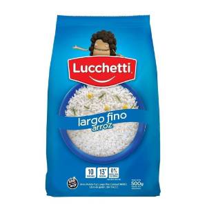 Imagen de ARROZ LARGO FINO LUCCHETTI SIN TACC 500GR