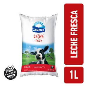 Imagen de LECHE ARMONIA ENTERA SACHET 1L