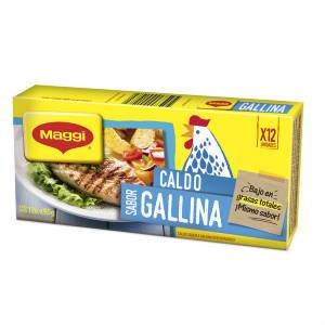 Imagen de CALDO GALLINA 12U MAGGI