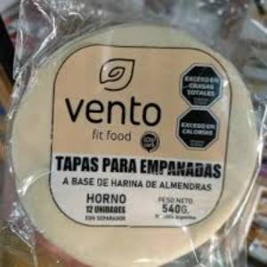 Imagen de DISCOS DE EMPANADA KETO VENTO FIT