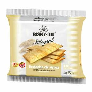 Imagen de TOSTADAS ARROZ  RISKY DIT INTEGRALES